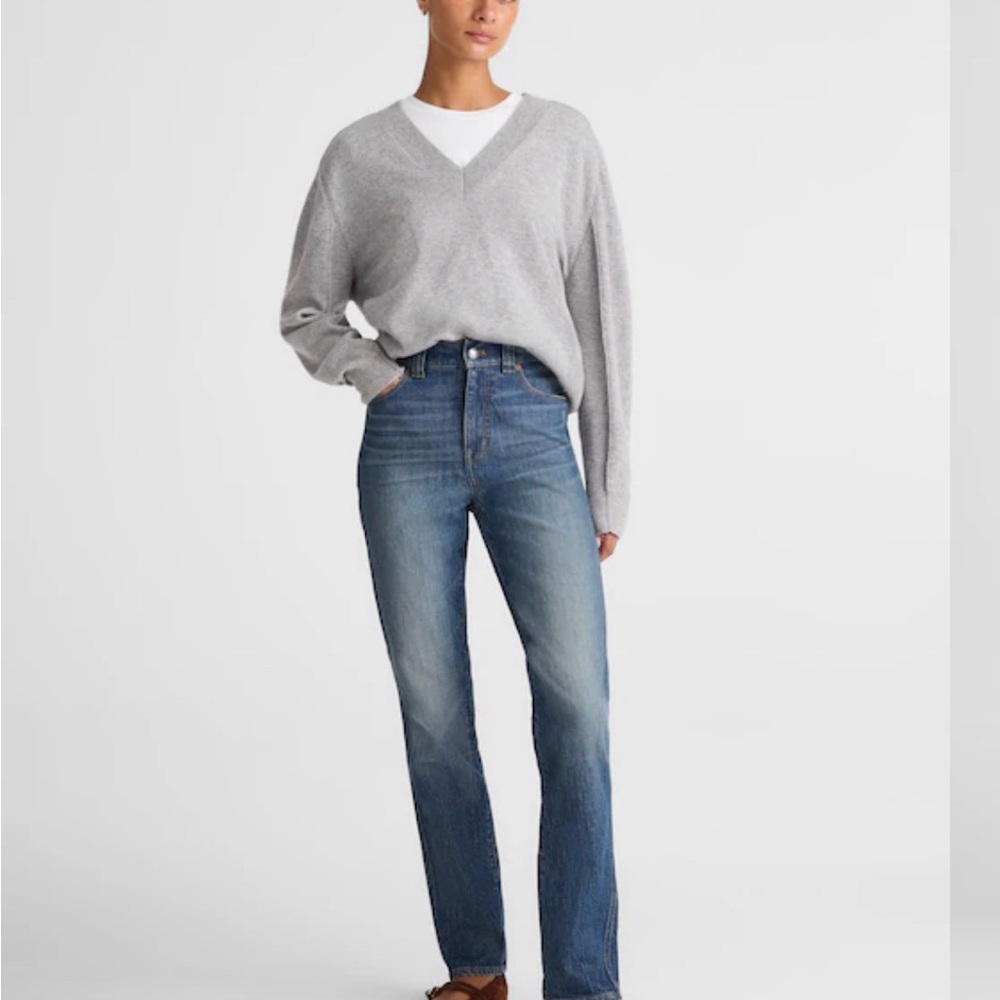 Perfect Vintage High-Rise Straight Leg Jeans